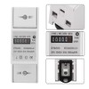 KWh Meter, Digital 1-Phase 2-Wire 2P DIN Rail 220V Electricity