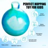 INPODAK Hopper Ball Bouncy Ball with Handle for Kids Hippity
