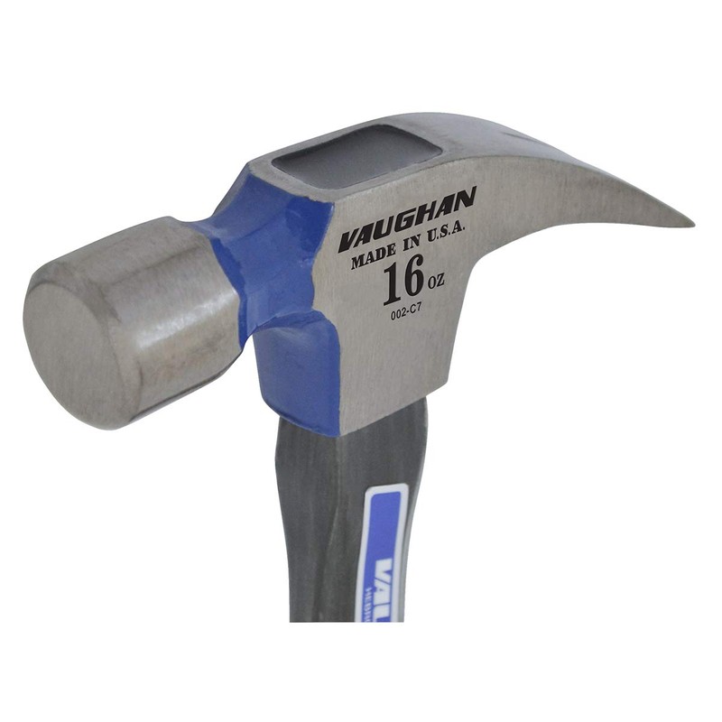 Vaughan 124-10 FS99 Straight Claw Fiberglass Hammer, 16-Ounce