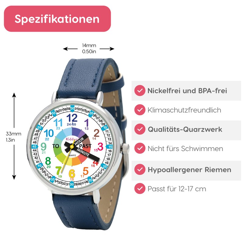 Kiddus Learning Watch for Kids Boys and Girls Analogue Watch