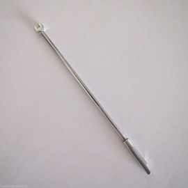 bangdan Piano Damper Wire Regulator, Straight 7 inches long, chrome plated