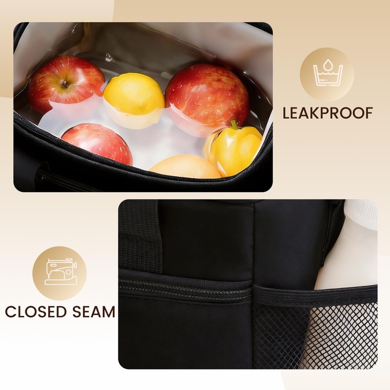 Lunch Bag for Men and Women Insulated,Large Lunch Box with