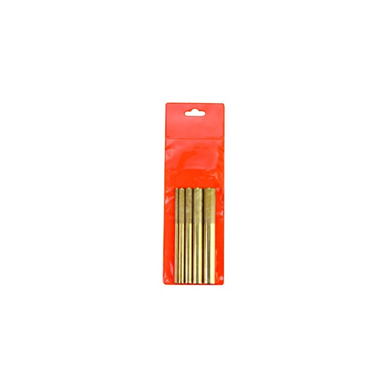 Groz 25850 Brass Drift 5pc Punch Set (6mm, 10mm, 12mm,