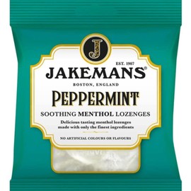 Peppermint Soothing Menthol Lozenges, Throat and Chest Relief, No Artificial Colours or Flavours, 73g, Pack of 6