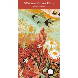 Museums & Galleries 2026 Slimline Year Planner 2026 Month To View Diary - Wayside Summer by Annie Soudain