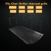Uniflasy 27 Inches Ash Pan Replacement for Chargriller 1224, 1324,