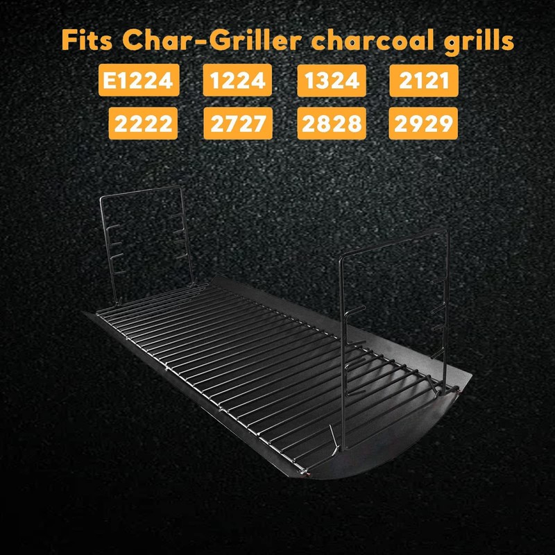 Uniflasy 27 Inches Ash Pan Replacement for Chargriller 1224, 1324,
