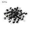 sourcing map Straight Pin Header DIP Single Row 2 Pin