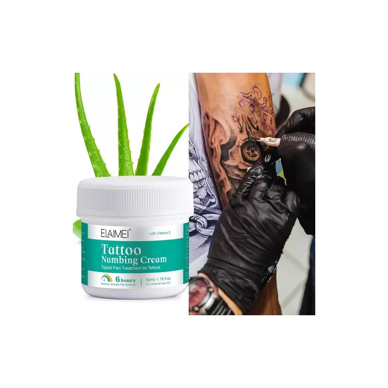 2 Pack Crema Adormecedora E Hidratante Natural Antes Tatuaje
