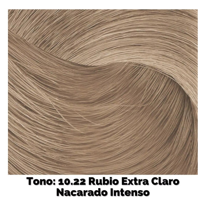 Nutrapel Color Tech Beige 10.22 Rubio Extra Claro Nacarado Intenso