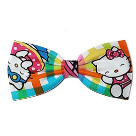 Kitty Collection-hair Bows for Girls, Teens, Gifts for Her (Group 2) (Barrette, Beach Day Kitty)