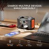 Flashfish 200W Portable Power Station 151Wh, 400W Peak Solar Generator