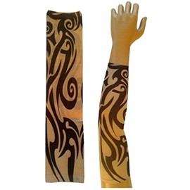 LoveLegis Tätowierungshülse - tragbar - Hülse - gefälschte Tätowierung - Tätowierung - halbe Hülse - Stammes- - Geschenkidee für Weihnachten und Geburtstag - w62