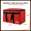 Himal Outdoors Insulated Food Delivery Bag XXXL-23Wx15Hx14D inches Premium Insulated