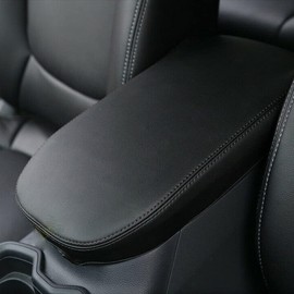 INTGET - Funda para reposabrazos de Consola Central para Toyota RAV4, Accesorios 2024, 2023, 2022, 2021, 2020, 2019, Cubierta de Piel para Consola Central, Protector de Almohadilla para reposabrazos