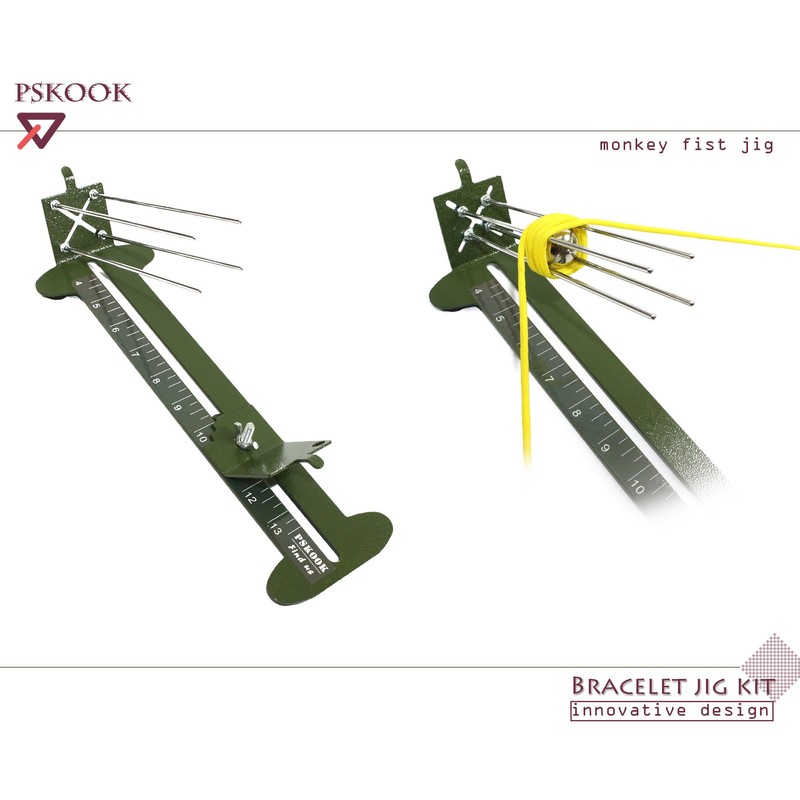 PSKOOK Paracord Knitting Machine, Metal Tool, Weaving Machine, DIY Tool,