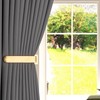 Groleca 2 Pack Metal Curtain Holdbacks Modern Curtain Tiebacks U