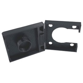 eXODA LPG Autogas Fuel Cap Square for HK Plate Black M22 with Hinge