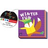 Winter Fun Crinkle Book Designed to Develop Language, Cognitive, Sensory,