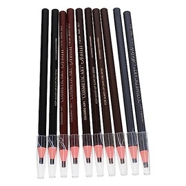 FOMIYES Luxury Waterproof Eyebrow Pens 10pcs Set Makeup Tools for Women Simple Stylish