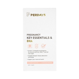 Perdays Pregnancy Key Essentials & Dha 60c