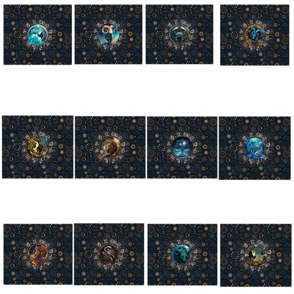 Zodiac 20oz Tumbler Sublimation Prints Bundle Ready To Press