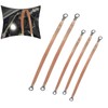 GKmow 5 PCS Automotive Engine Grounding Strap, Flexible Tensile-Resistant Copper