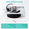 Hipoilk S97017450 Bathroom Fan Motor Assembly for Broan NuTone 771