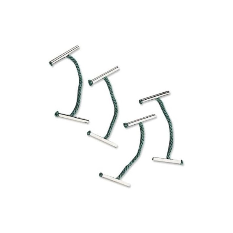 Q-Connect Metal Treasury Tag, 25 mm, Pack of 100, Green
