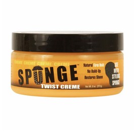 SPUNGE Twist Creme Natural Firm Hold Use With Styling Sponge 8 oz NEW