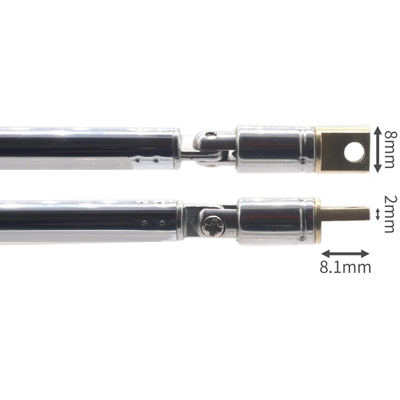 AudioFan Antenna Telescopic FM Radio AFANT 55cm 7 Sections Foldable