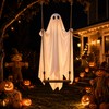Large Hanging Swing Ghost for Halloween – Light-Up Flying Ghost