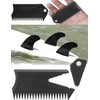 4 Pack Wax Comb with Fin Key, SUP Surf Board