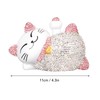Lucky Cat Ornaments Solar Power Waving Arm Lucky Cat Statue