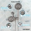 gotonovo Dual 2 in 1 Shower Head Kit High Pressure