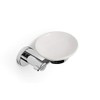 Croydex Flexi-Fix Metra Easy to Fit Soap Dish & Holder,Chrome,8.5