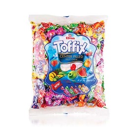 Elvan Toffix Assorted Fruity Filled Chew 1000 g / 35 oz