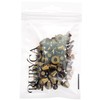 RUBYCA 50 Sets Bronze Color 8MM Big Mushroom Studs and