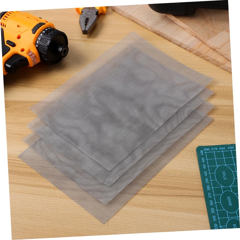 Ciieeo 5pcs Stainless Steel Welding Mesh for Automotive Bumper Repair