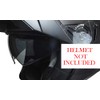 Vega Helmets Unisex-adult Replacment Inner Drop Down Shield Smoke (Multi,