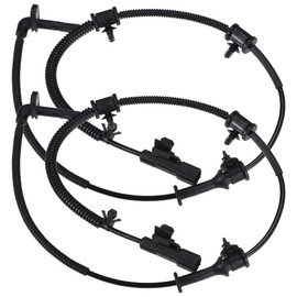 A ABSOPRO ABS Sensor Front Left Right Suitable for Opel Insignia Black Pack of 2