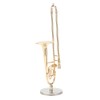 Miniature Trombone Model Musical Instrument Model Musical Gifts Home Decor