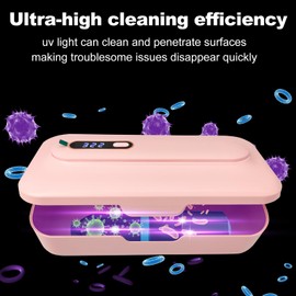 Tattoo Equipment and Supplies,Tattoo Organizers and Storage,Pink Tattoo Tool Box,Light Design, One-Touch Start, Auto Timer Shutoff,For Tattoo Equipment,Fortattoo Studio Use.