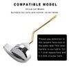 PDFans Toilet Handle Replacement Kit, Side Mount Toilet Flush Handle
