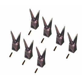 Hensley Style 156 Series 7 - Hensley Style Twin Tiger Rock Bucket Teeth w Roll Pins - X156WTL , P156