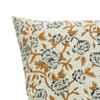 Fabritual Handmade Block Print Cotton Linen 14"X36" Throw Pillowcase Cushion