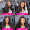 BABOSHOW 13x6 Deep Wave Lace Front Wigs Human Hair 200%