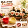 FUNGYAND Musubi Press Mold Kit, 8-in-1 Rice Mold Set with