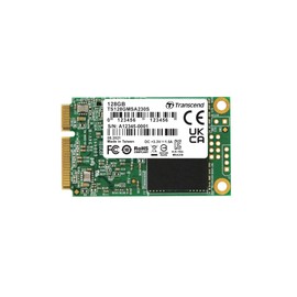 Transcend MSA230 128GB mSATA SSD with Dram Cache, Up to 550MB/s, Mini SATA III 6G/s Internal Solid State Drive for Ultrabook/Desktop/Tablet/PC/GPS/Server, 3D TLC NAND Flash, LDPC Error Correction, ECC