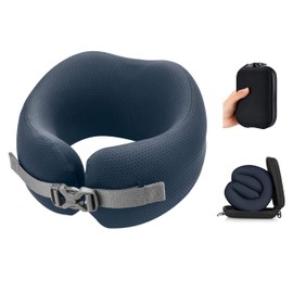 EASYNAP Pocket Air Travel Pillow Memory Foam New Formula Big Neck Size Basic